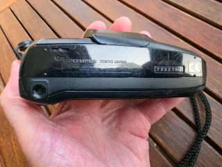 Cámara Olympus Mju Zoom 35-70mm Negra