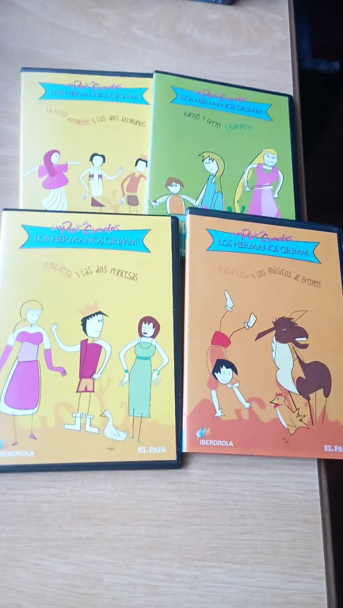 Colección Cuentos Hermanos Grimm DVD (El País)