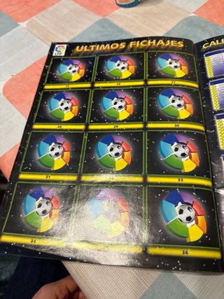Álbum Cromos Liga 98/99