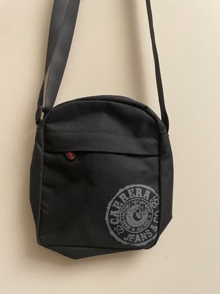 Borsello uomo nero Carrera Jeans