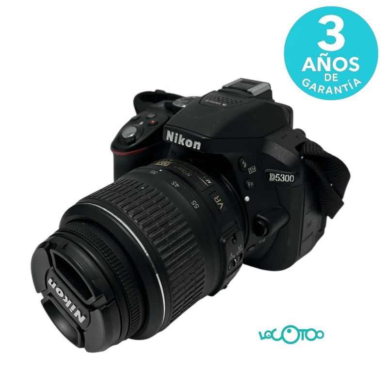 Cámara Nikon D5300 + Lente 18-55mm VR
