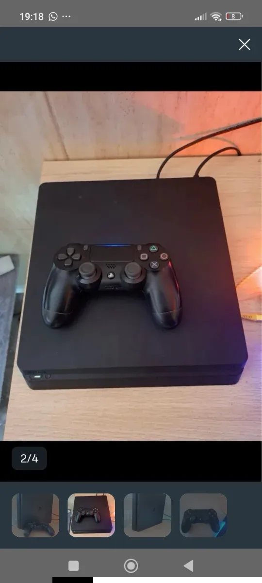 Consola PS4 (PlayStation 4) Negra afbeelding 3
