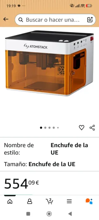 Grabadora Láser ATOMSTACK P1