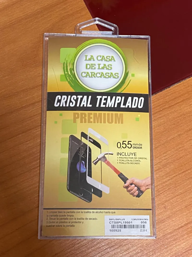 Cristal Templado Samsung S8 Plus
