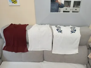 3 Camisetas Talla Única