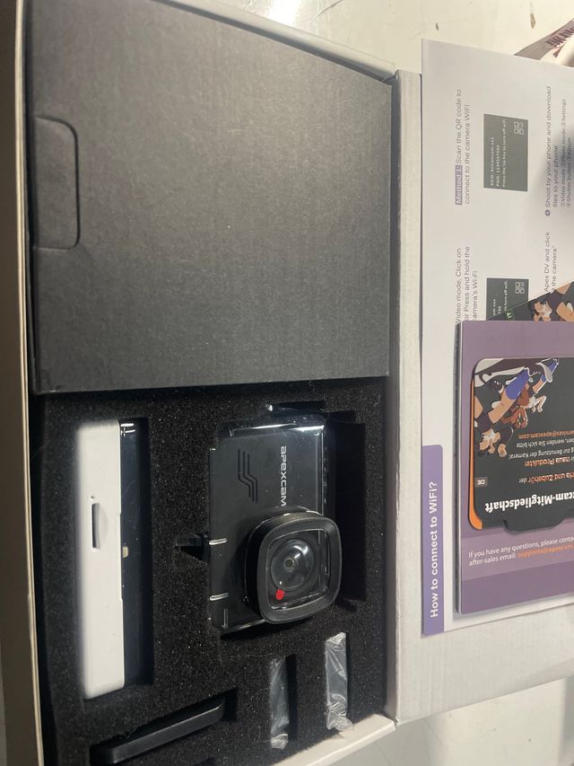 Apexcam M90 Cámara Deportiva 4K 64MP + 64GB