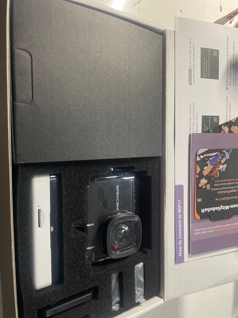 Apexcam M90 Cámara Deportiva 4K 64MP + 64GB