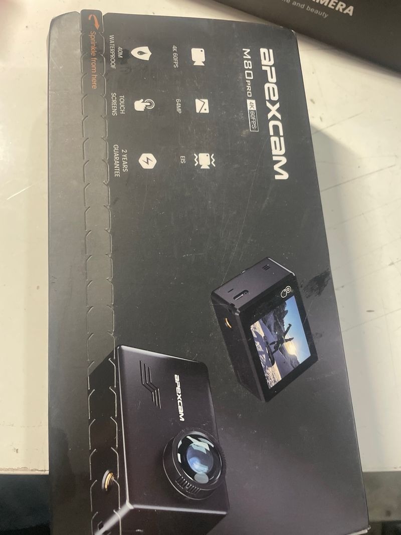 Apexcam M90 Cámara Deportiva 4K 64MP + 64GB afbeelding 6