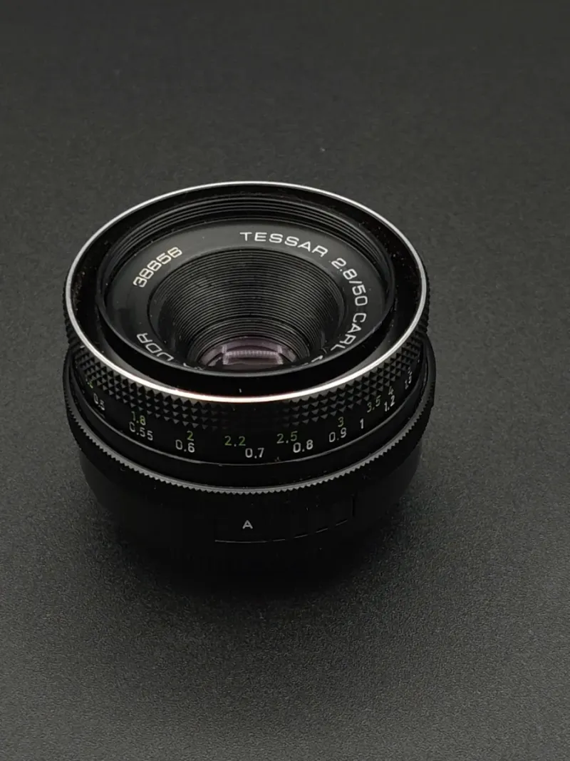 Objetivo Carl Zeiss Jena Tessar 50mm f/2.8 Sony afbeelding 3