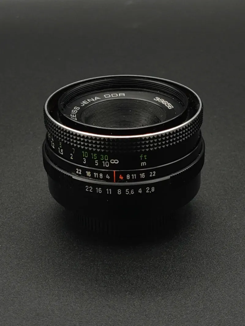 Objetivo Carl Zeiss Jena Tessar 50mm f/2.8 Sony afbeelding 4