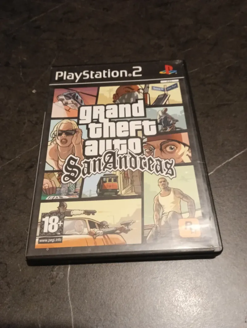 Grand Theft Auto San Andreas PS2