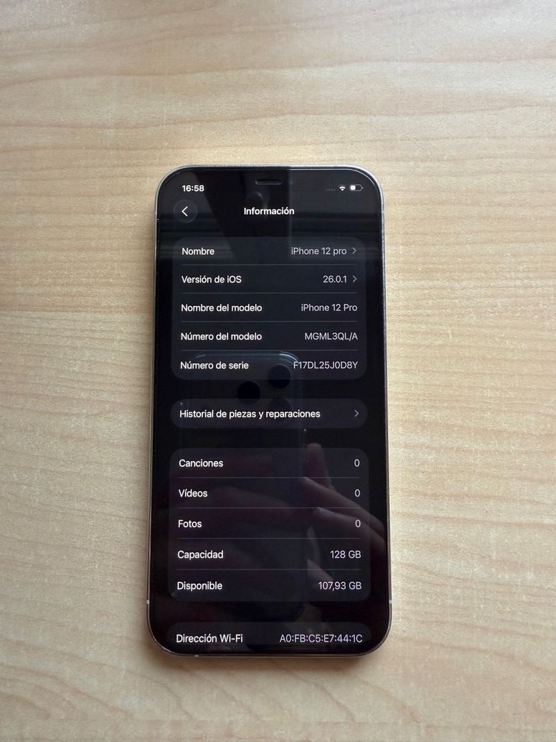 iPhone 12 Pro Silver (128GB) afbeelding 8