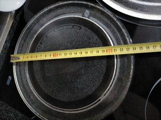 Platos para microondas de cristal
