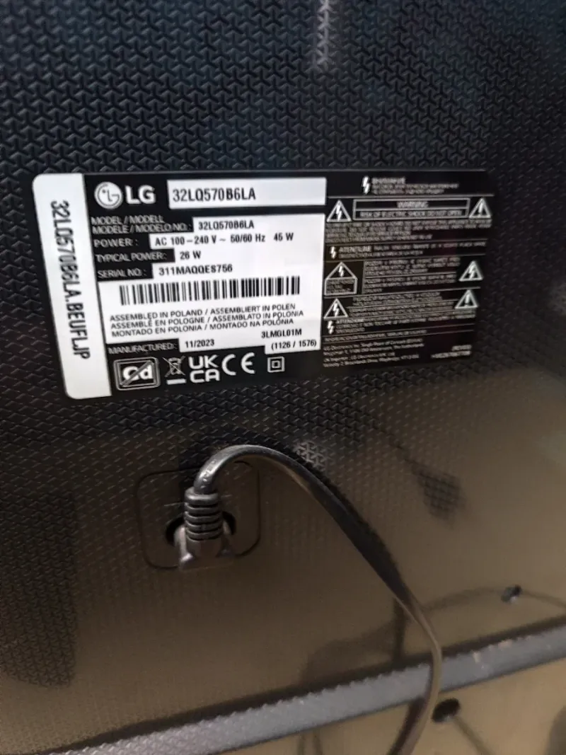 Televisor LG 32 pulgadas afbeelding 4
