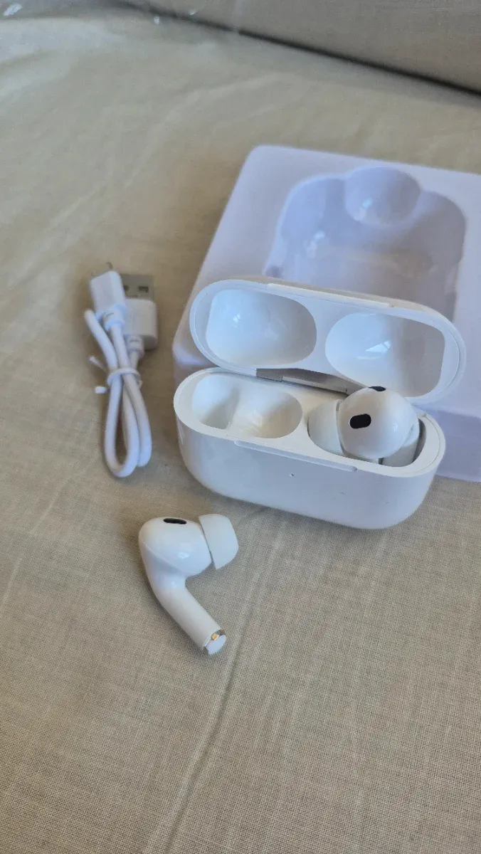 Cascos inalámbricos blancos con estuche y cable afbeelding 6