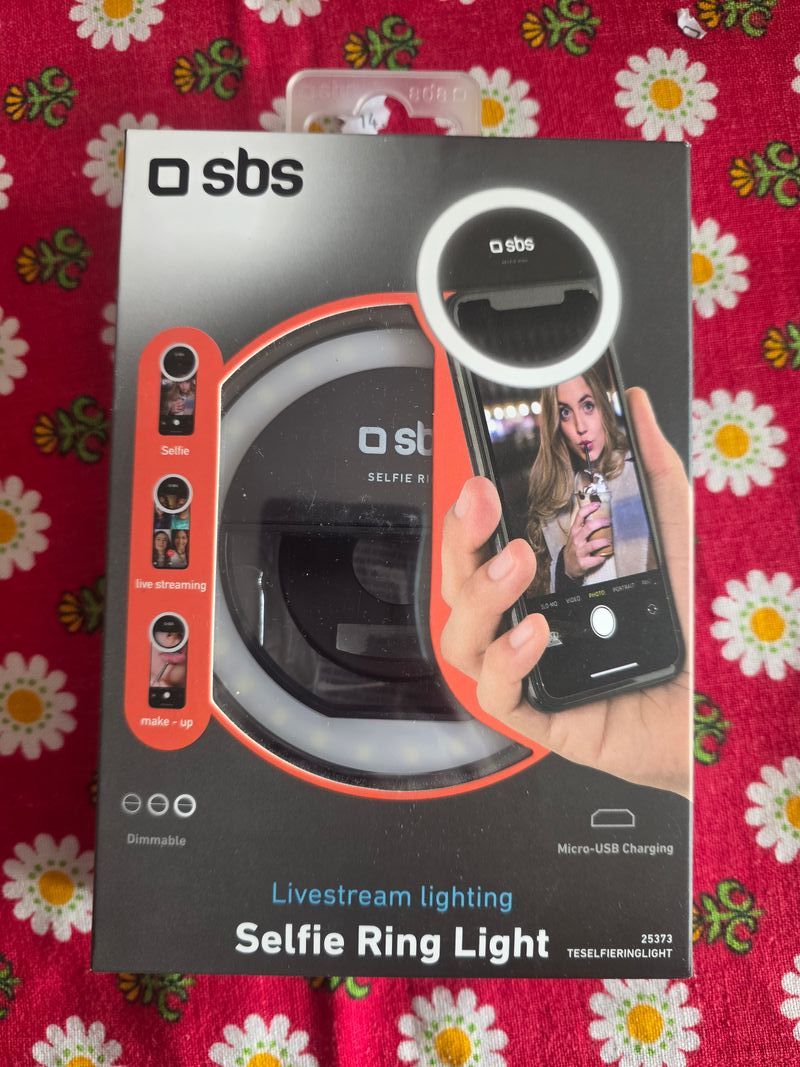 Anillo de luz para selfies SBS para transmisión en vivo