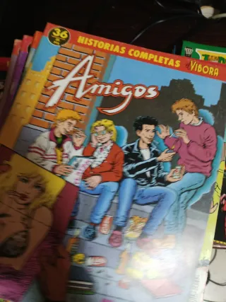 Colección historias completas el víbora 37 números
