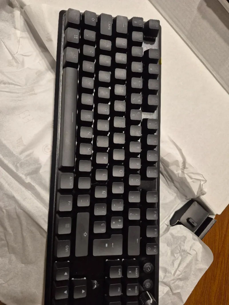 Teclado Gaming Mecánico Negro