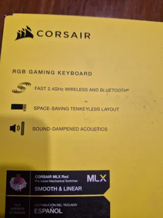 Teclado Gaming Mecánico Negro