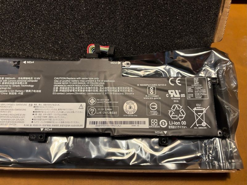 Batería Lenovo Thinkpad L390 Yoga