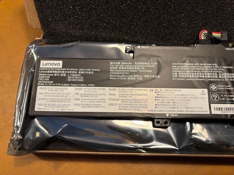 Batería Lenovo Thinkpad L390 Yoga afbeelding 2