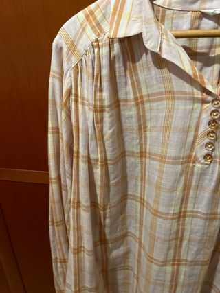 Camisa de cuadros T-XL