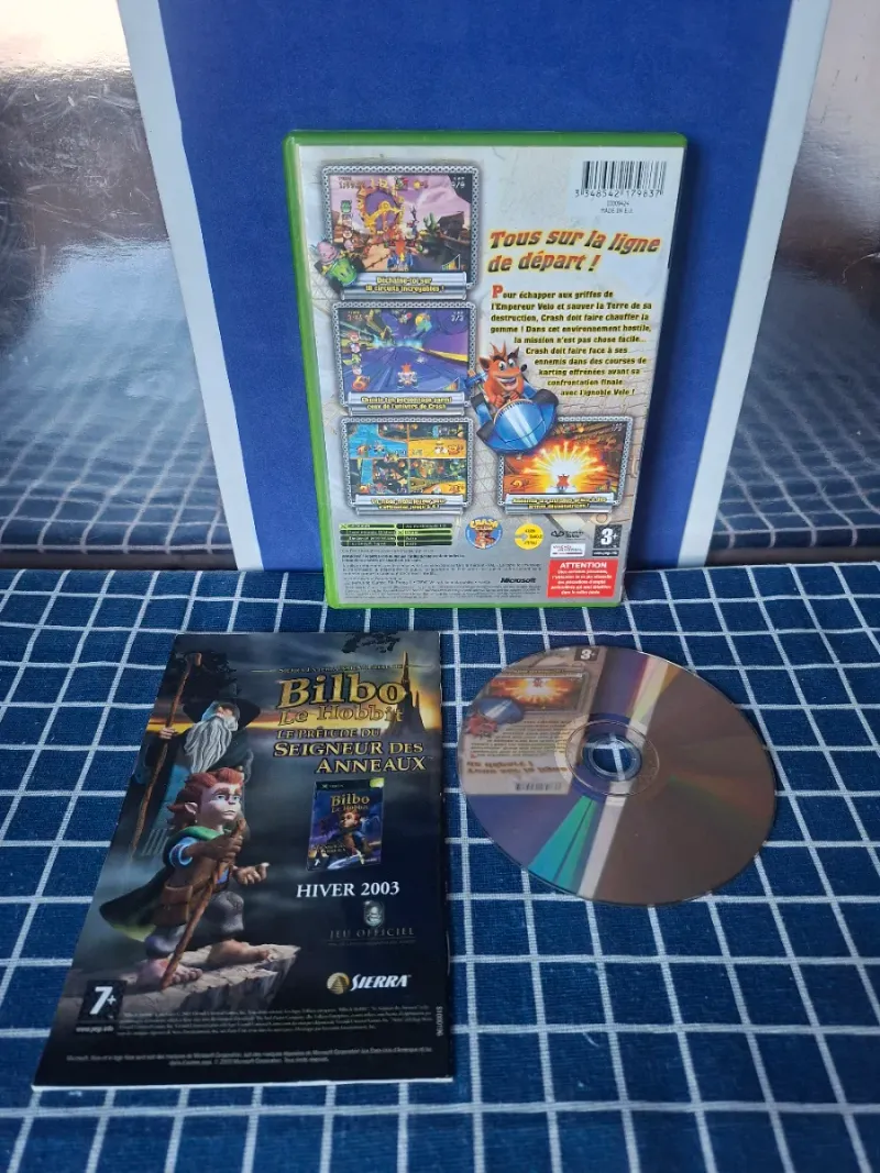 XBOX CRASH NITRO KART ORIGINAL COMPLETO afbeelding 3