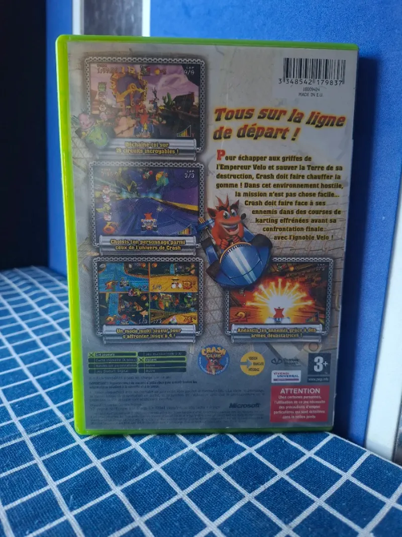 XBOX CRASH NITRO KART ORIGINAL COMPLETO afbeelding 7