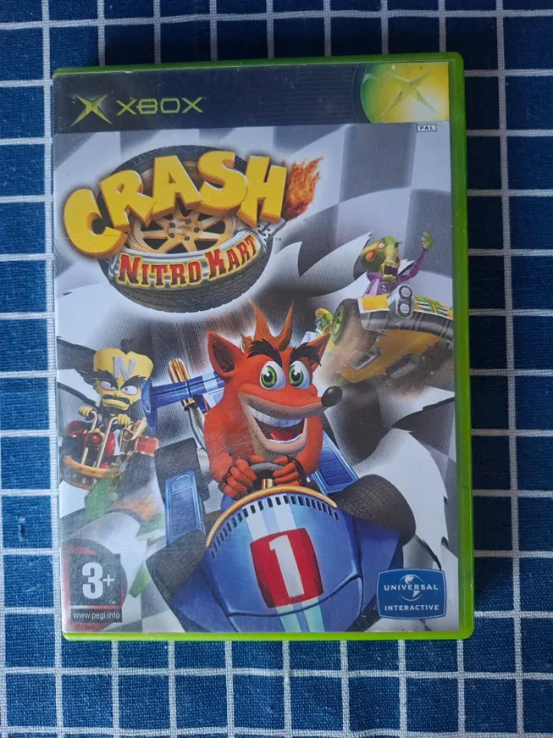 XBOX CRASH NITRO KART ORIGINAL COMPLETO afbeelding 9