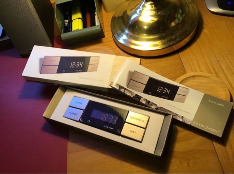 Reloj despertador Jacob Jensen