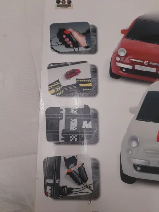 Circuito Fiat 500 con dos porches scx compact