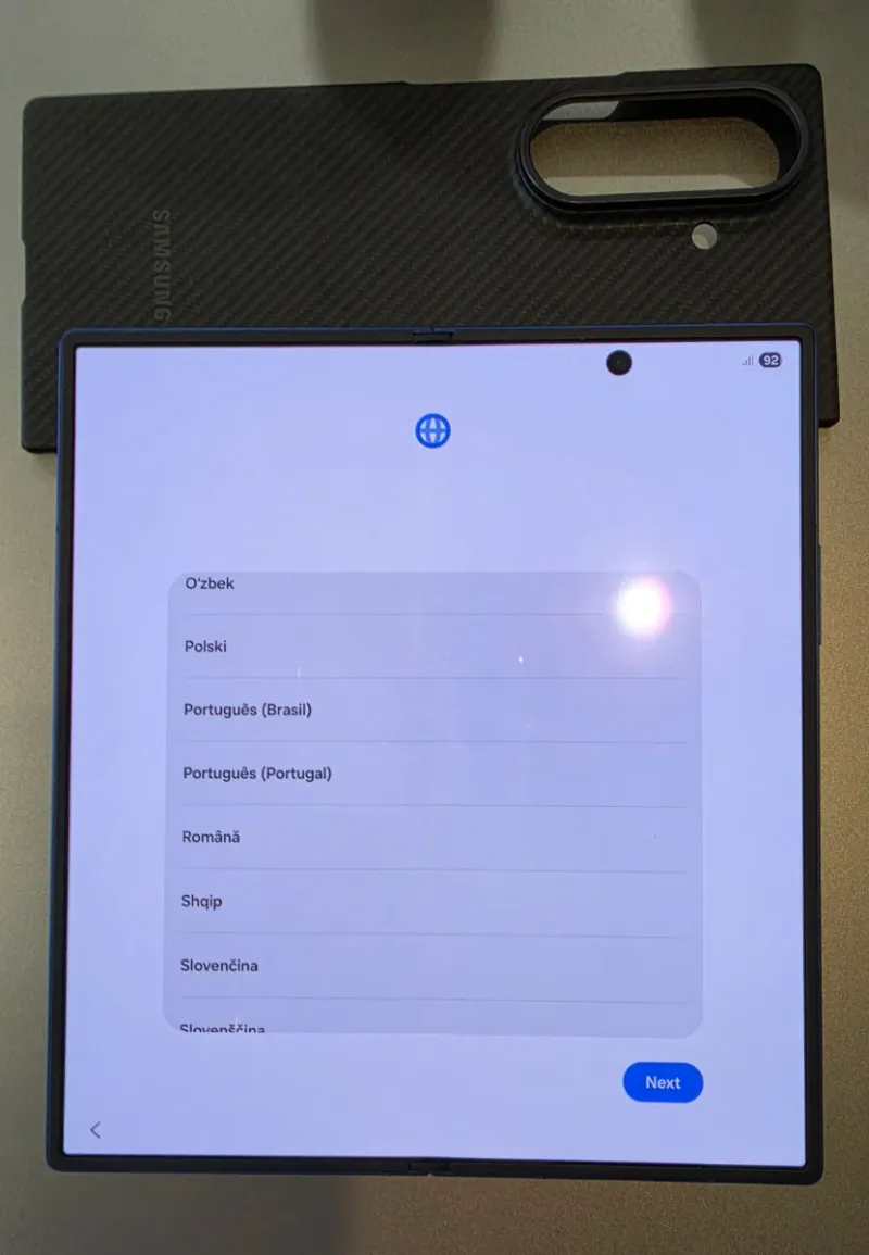 Samsung Z Fold 7 1TB Azul 2 capas incluidas afbeelding 4