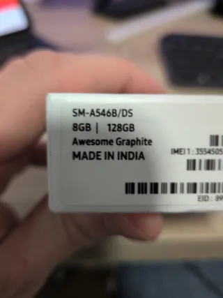 Samsung Galaxy A54 5G Negro