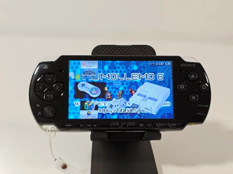 Sony PSP Slim 2004 Piano Black afbeelding 6
