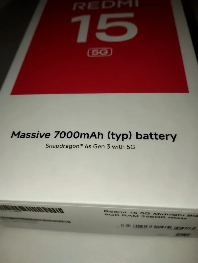 Xiaomi Redmi 15 5G 256GB 8GB RAM afbeelding 4
