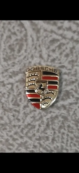 2 Pegatinas Logo Porsche para Mando