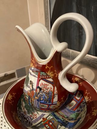 Jofaina y palangana chinas antiguas