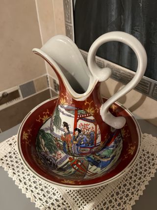 Jofaina y palangana chinas antiguas