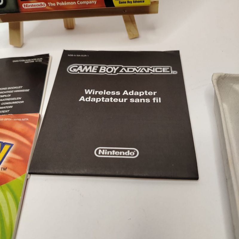 Pokemon Rojo Fuego GBA con caja y manuales afbeelding 5