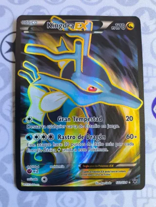 Kingdra EX 122/124 Carta Pokemon