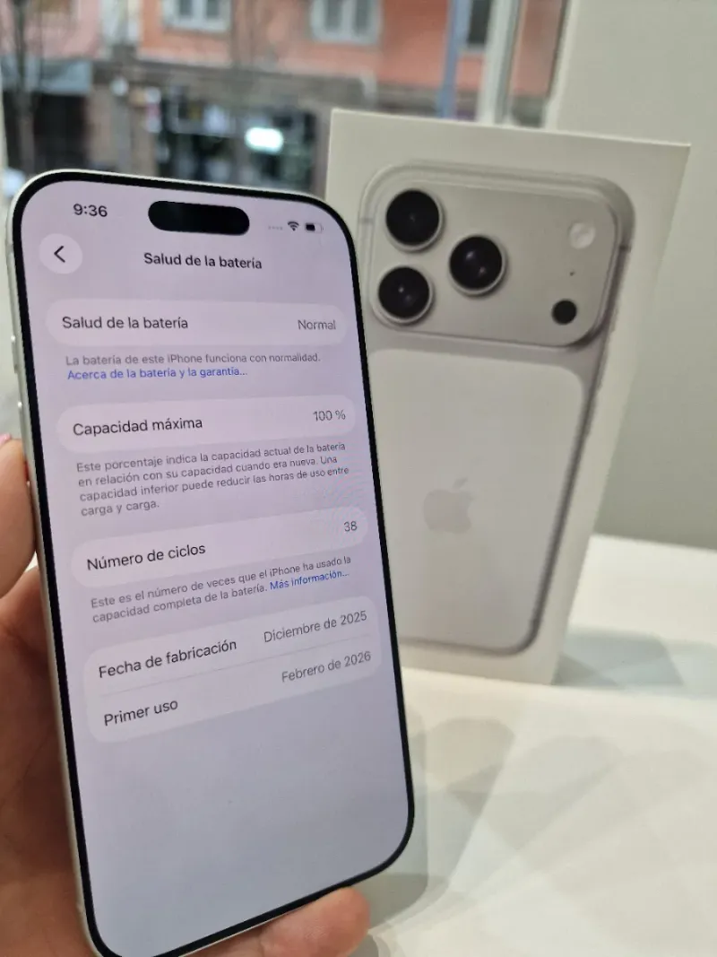 iPhone 17 Pro 256GB Plata afbeelding 4