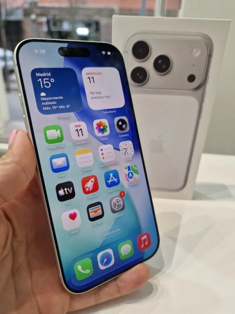 iPhone 17 Pro 256GB Plata afbeelding 5