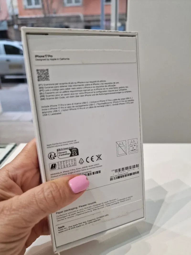iPhone 17 Pro 256GB Plata afbeelding 7