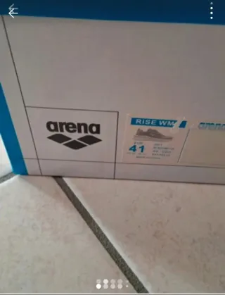 Scarpe da ginnastica donna Arena bianche