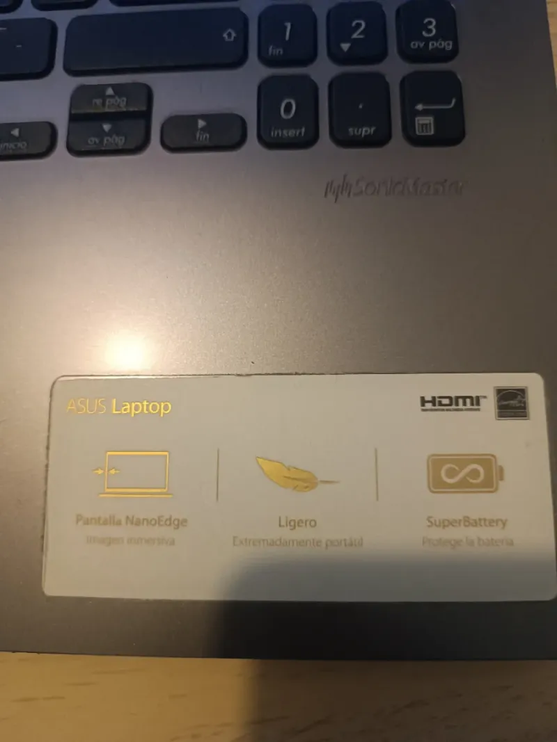 Portátil Asus X509F afbeelding 6