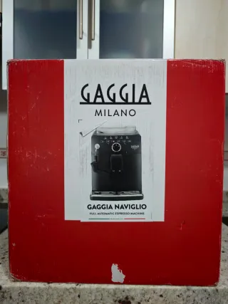 Cafetera Gaggia Naviglio Negra