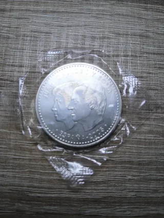 5 Monedas Plata 12 Euros 2005