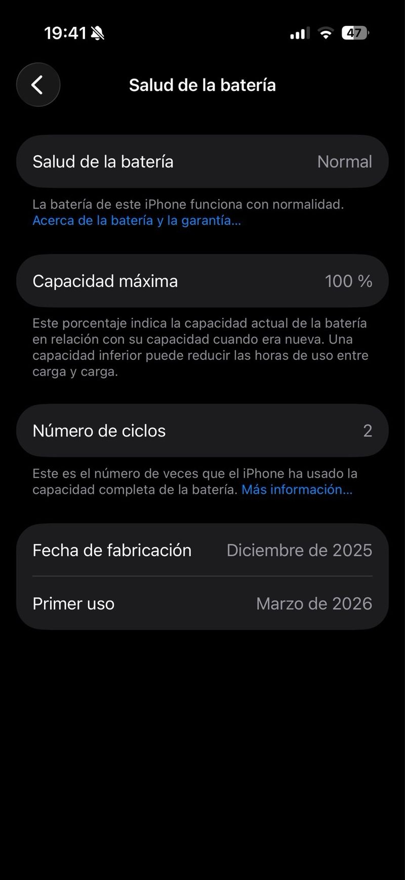 iPhone 17 Pro 256GB Plata Nuevo Solo 2 ciclos afbeelding 5