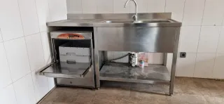 Lavavajillas industrial acero inoxidable