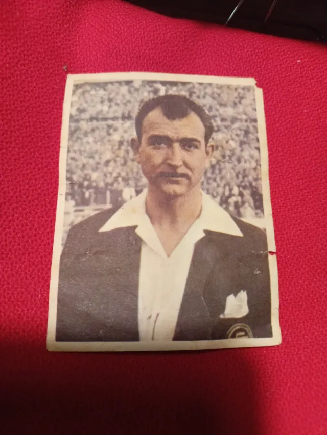 Cromo Futbol Antiguo Azon Colegio Catalán 1943